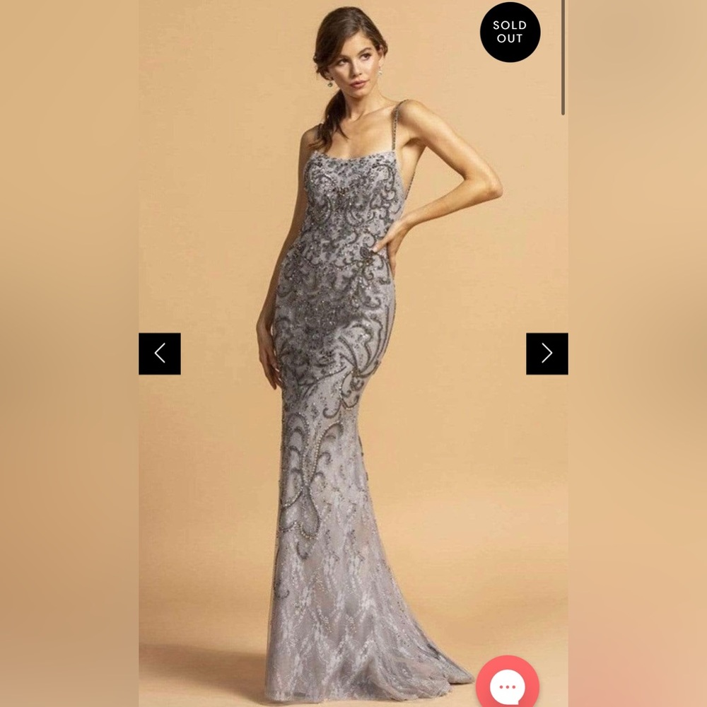 Couture Candy Beaded Evening Dress - Aspeed Design